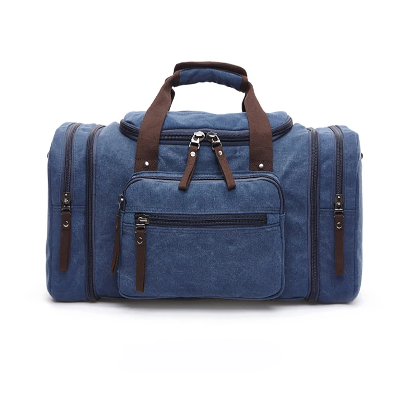 

2022 Women's Fashion Travel Portable Canvas Large Capacity New men's Travel Bag Large Capacity Short-distance Luggage Bag