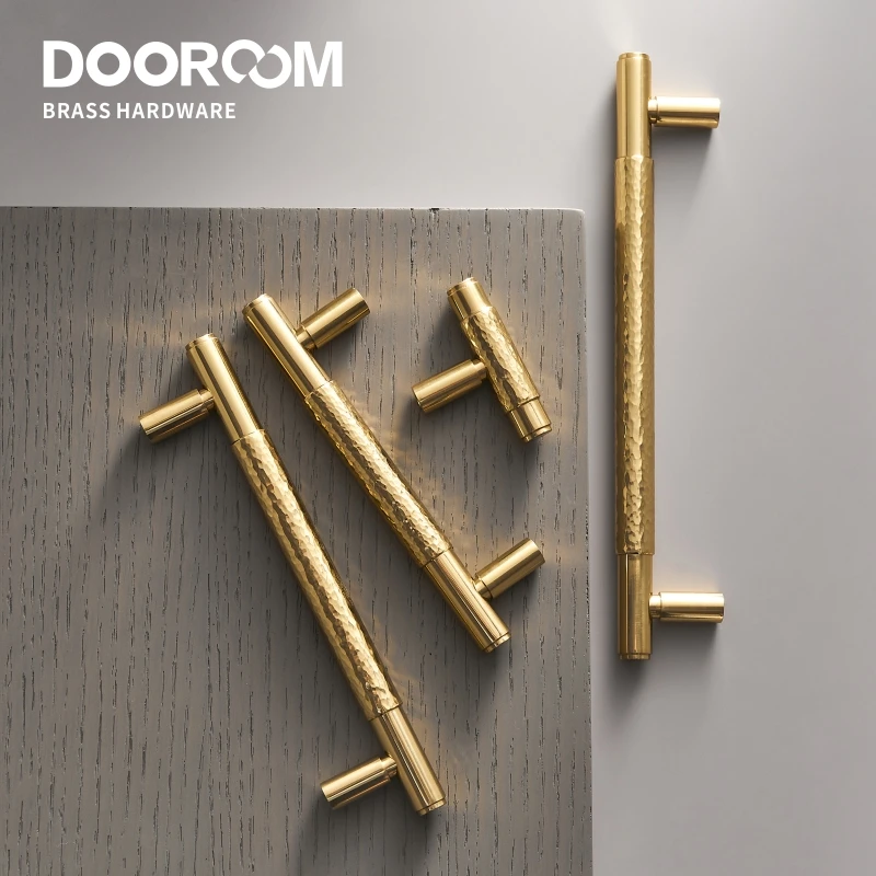 Dooroom латунные мебельные ручки современный сверкающий золотой шкаф комод Обувной