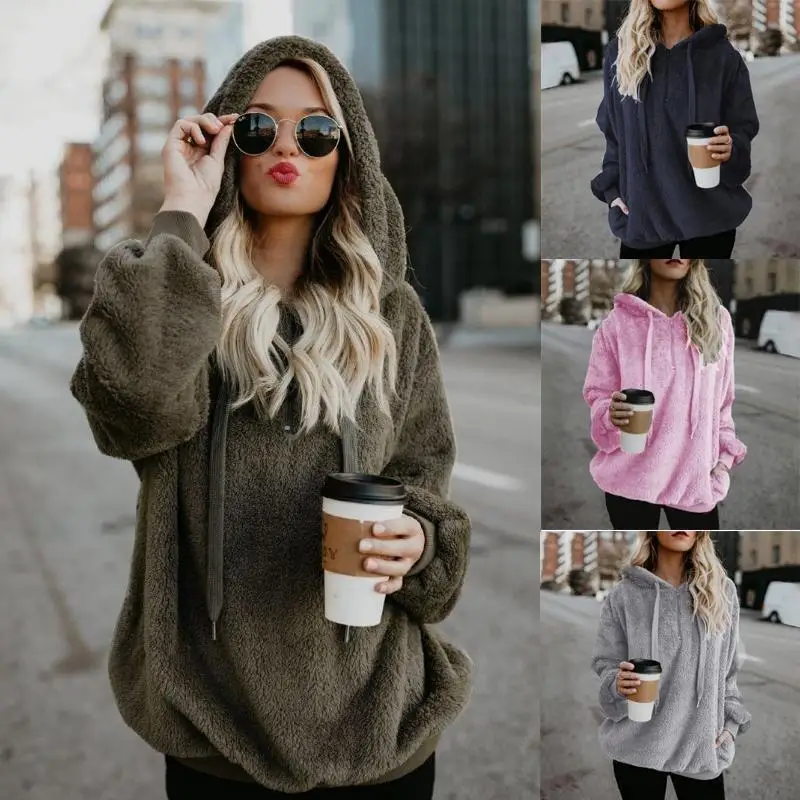 

Ladies Hooded Sweatshirt Long Sleeves