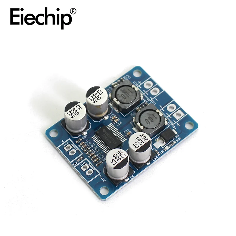 

TPA3118 amplifier Module PBTL 60W Mono Digital Audio Power Amplifier Board Amp Module 8V~24V