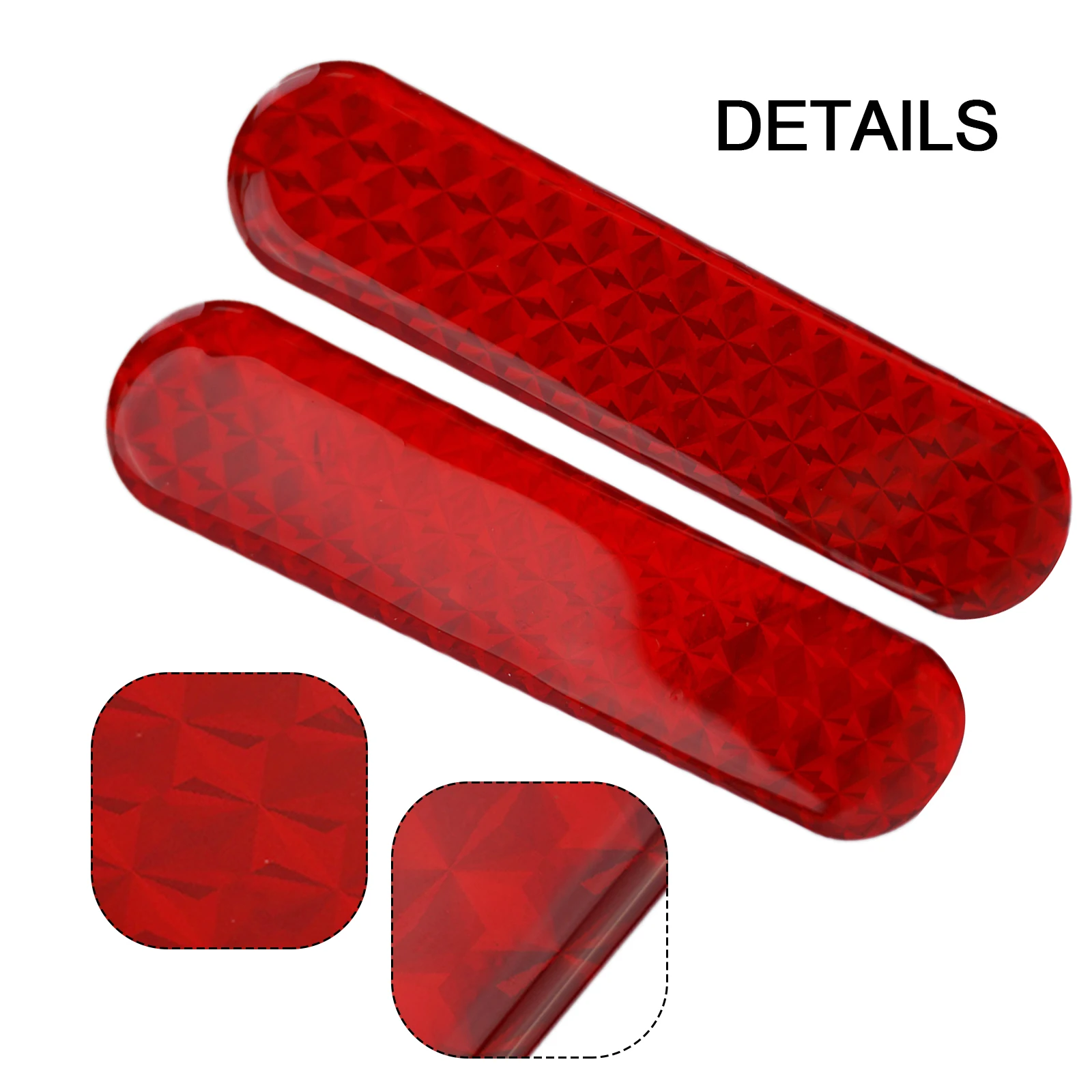 Наклейка-наклейка для автомобиля колесо брови 2*2 шт. 2x украшения эпоксидная смола