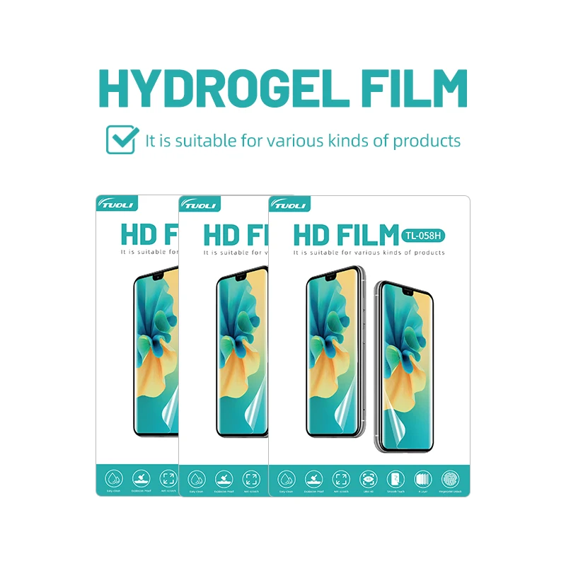 TuoLi TPU HD прозрачная мягкая гидрогелевая пленка плоттер лист защитная для экрана