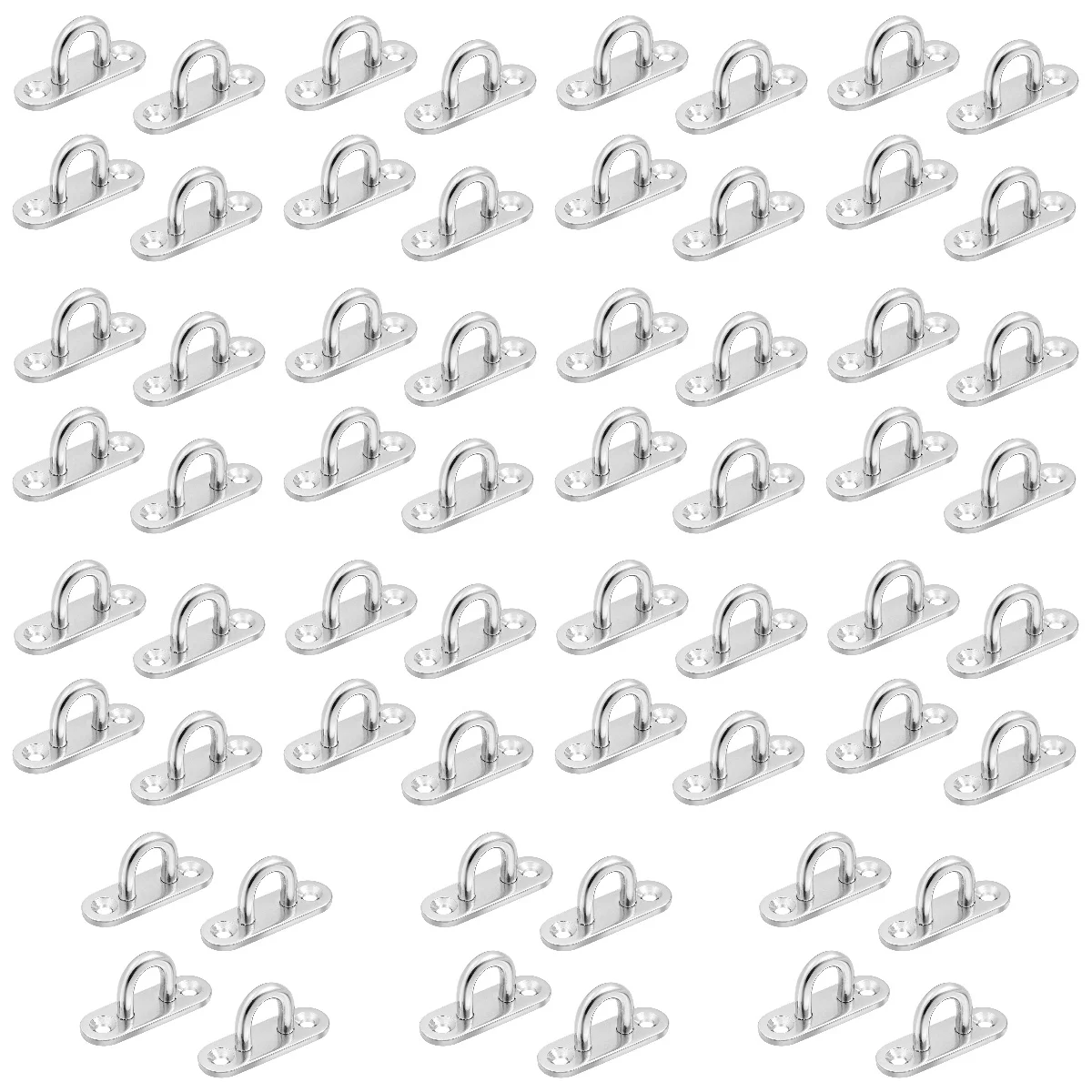 

15 PCS OUNONA Hanging Hooks For Plants Hanging Hooks Screw Stainless Steel Wall Mount Suspension