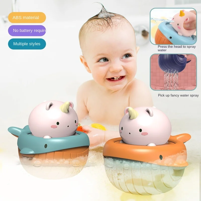 Bath Toys for Toddler 0 12 Month Baby Bath Water Spray Toy For Babies Girl Boy 1 Year Bathtub Children Bathroom Bathing Pool Toy