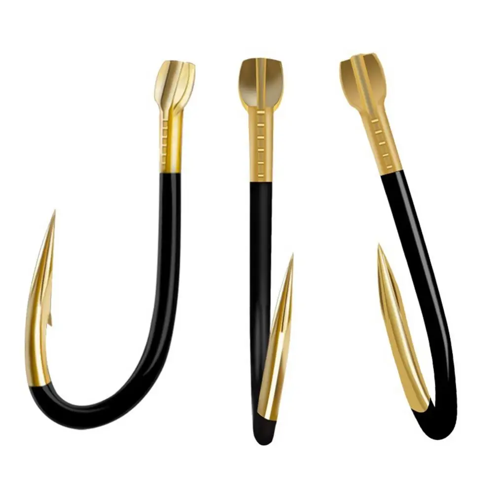 20 шт. рыболовные крючки из титанового сплава