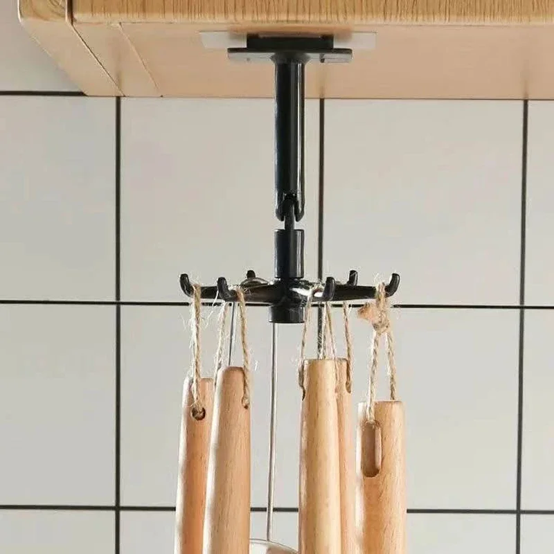 Многофункциональный настенный крючок вращающийся на 360 градусов