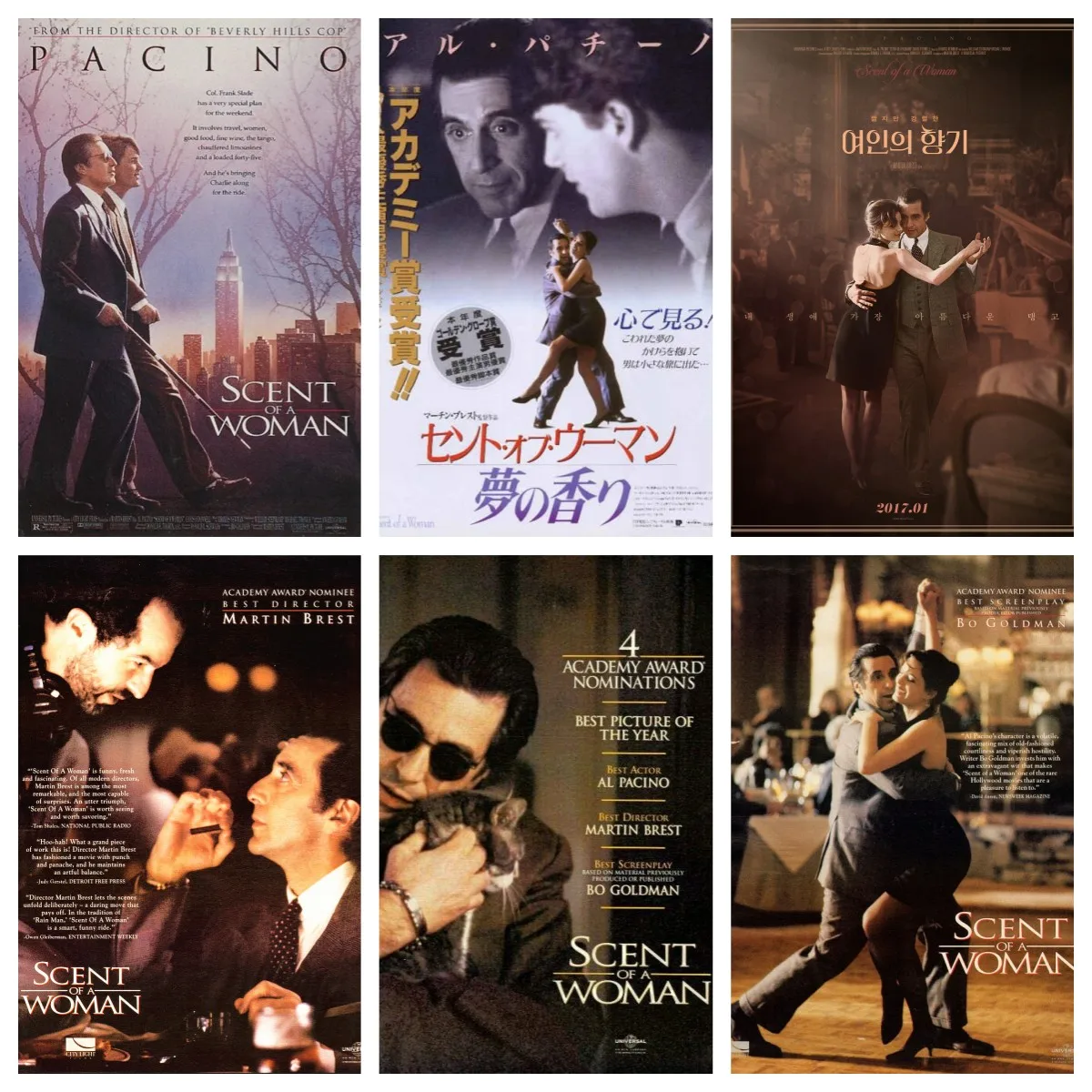 

Movie Scent of a Woman Poster Canvas Wall Picture Home Decor