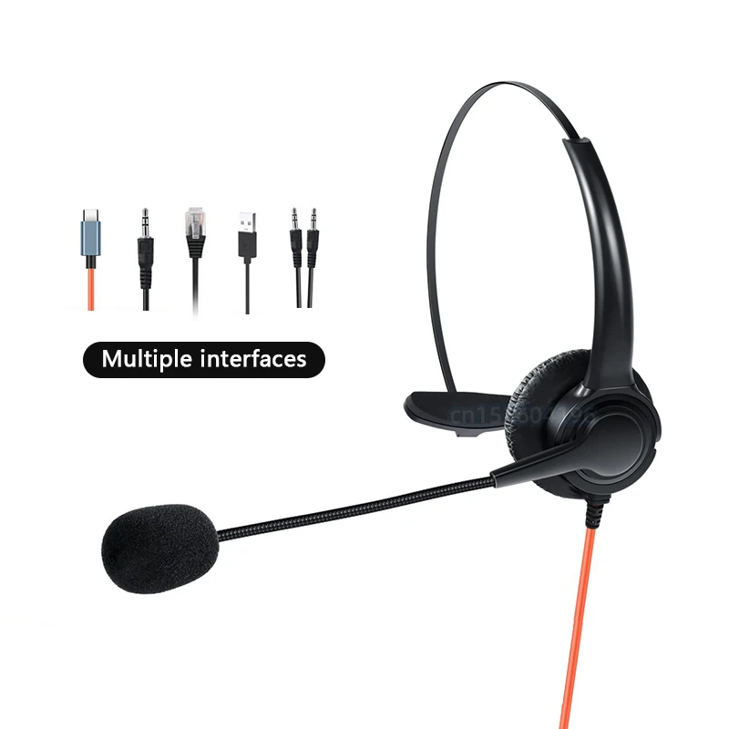 

Wired Earphones Headset TypeC USD Noise Reduction Microphone Gamer Business Video Call Meeting Fitness Sport Headphones XD018