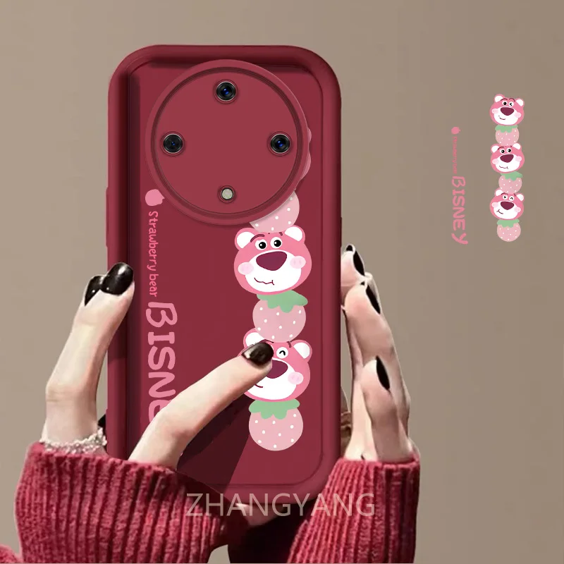 Фотообои для Honor X9b X9a X9 с милым мультяшным медведем телефонная фотокамера