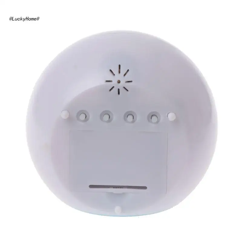 Alarm Glowing Hot 7 Color Change Thermometer With Nature Sound