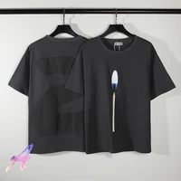 kanye tshirts black cotton logo donda 2 candle tee short sleeve men women casual oversized t shirt
