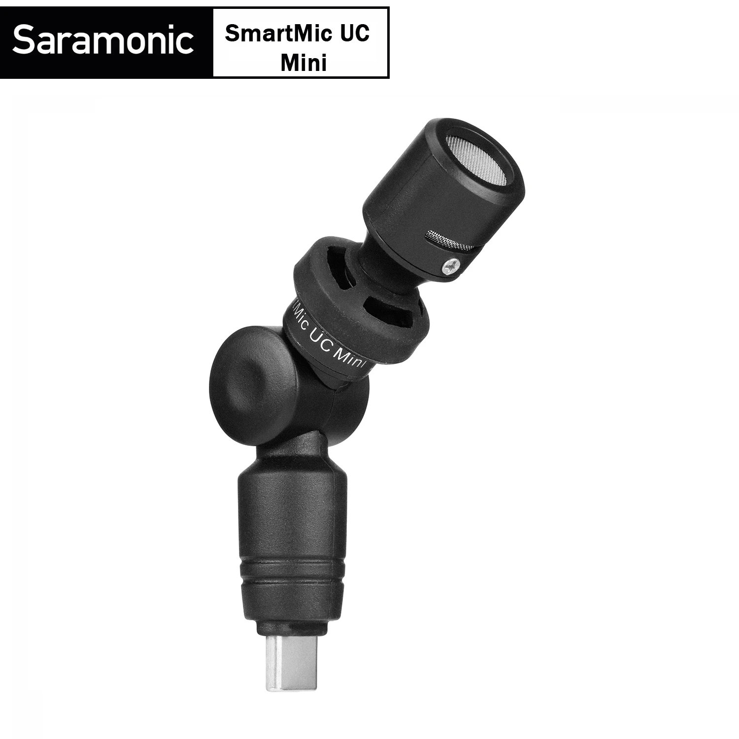 Портативный микрофон Saramonic SmartMic UC Mini для подключения и воспроизведения устройств на базе iOS и Android