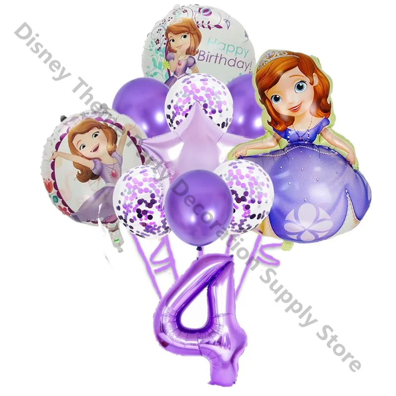 

Набор воздушных шаров принцессы София 11 шт