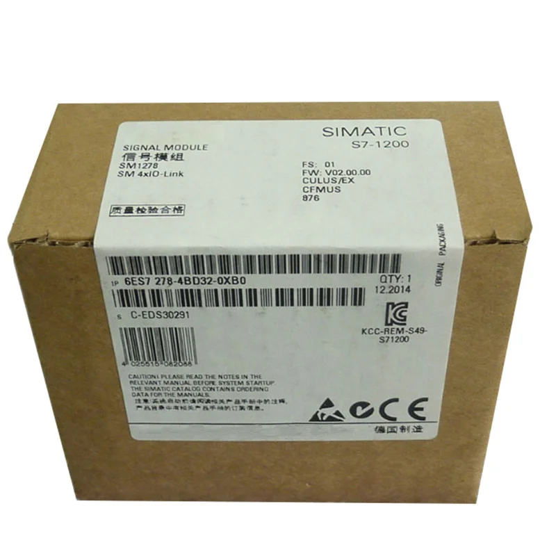 

Совершенно новый оригинальный 6ES7278-4BD32-0XB0