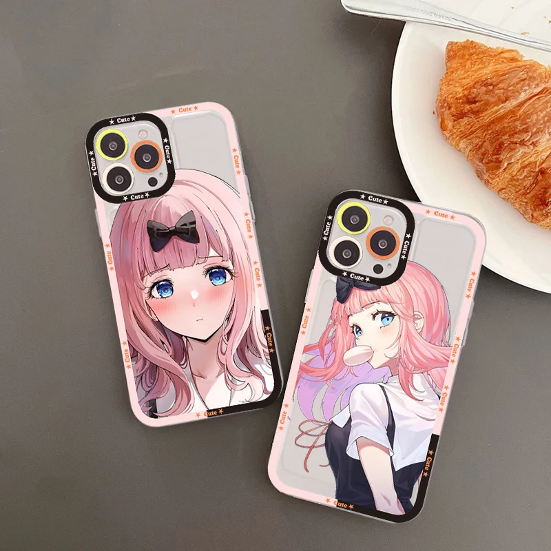 

Chika Fujiwara Phone Case For iPhone 14 13 12 11 Pro Max XS X XR SE 2020 6 7 8 Plus Mini Protective Cover