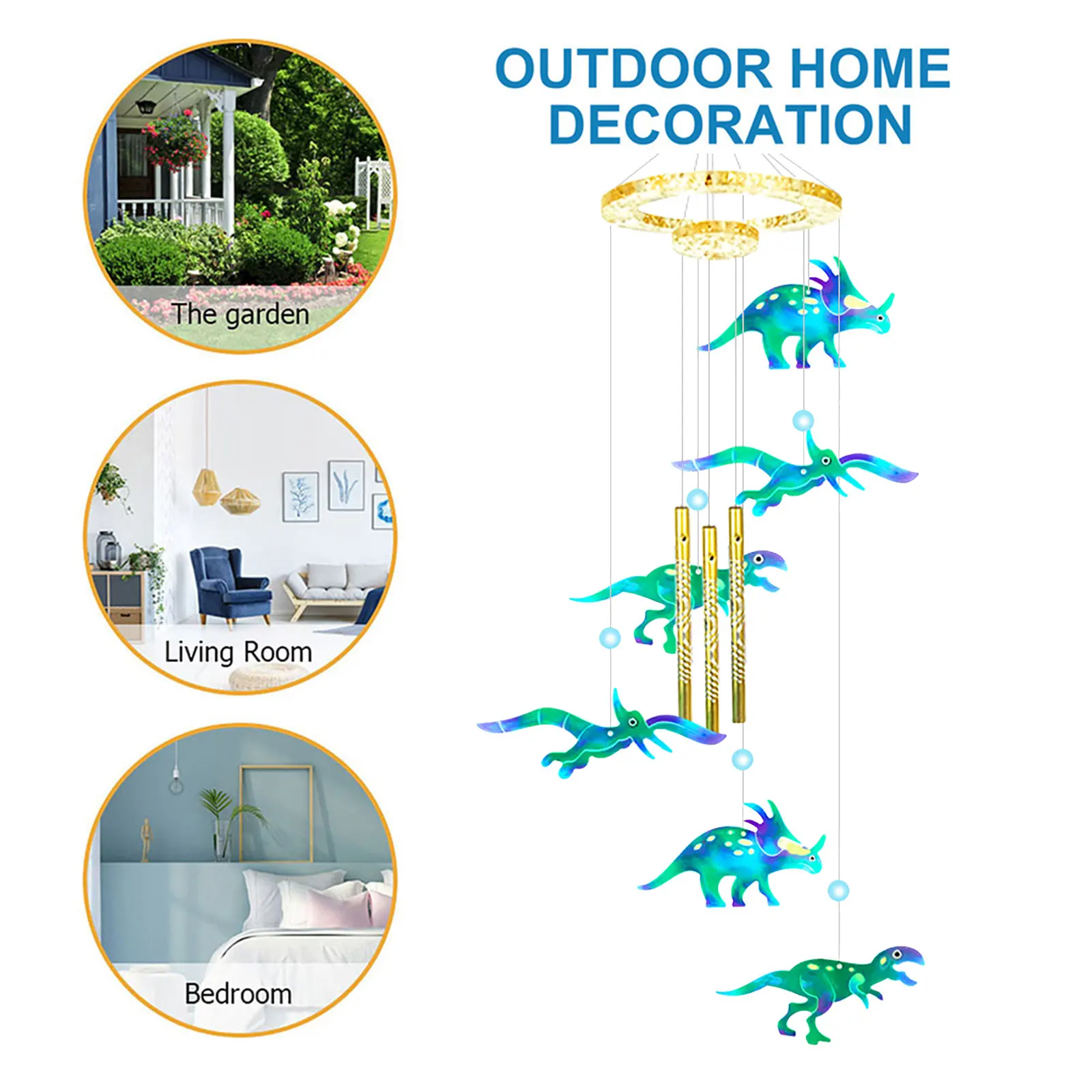 

DIY Dinosaur Pendant Crystal Epoxy Resin Mold Double Hole Flying Dragon Sword Dragon Wind Chime Silicone Mold