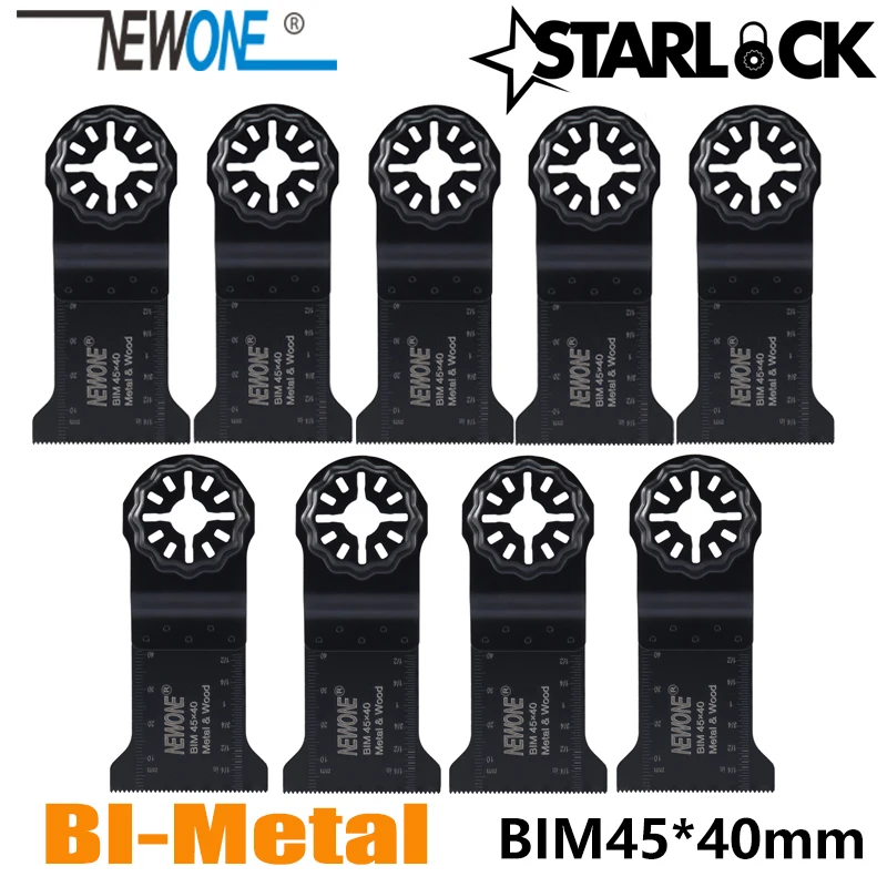 

NEWONE, совместимые с полотнами пилы bim45 x 40 мм, подходят для осциллирующих инструментов, для резки металла, удаления ковровых гвоздей