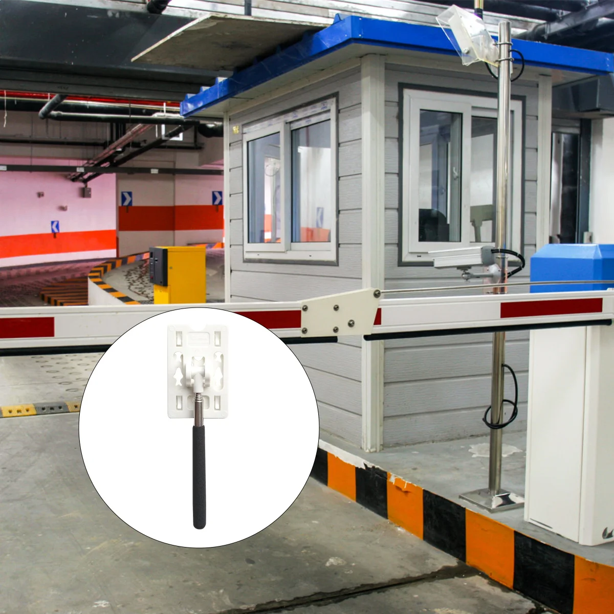 

Parking Toll Car Swiping Payment Rod Accessories Tool Contactless Stick Garage Sensor Aids Stop Indicator Telescopic Pole