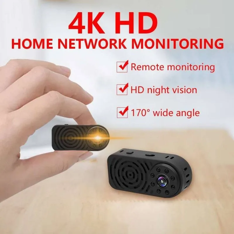 

HD 4k Wifi IP Mini Camera Action Wireless Night Version Camcorders Hotspot Video Micro Small Cam Motion Detection Video Recorder