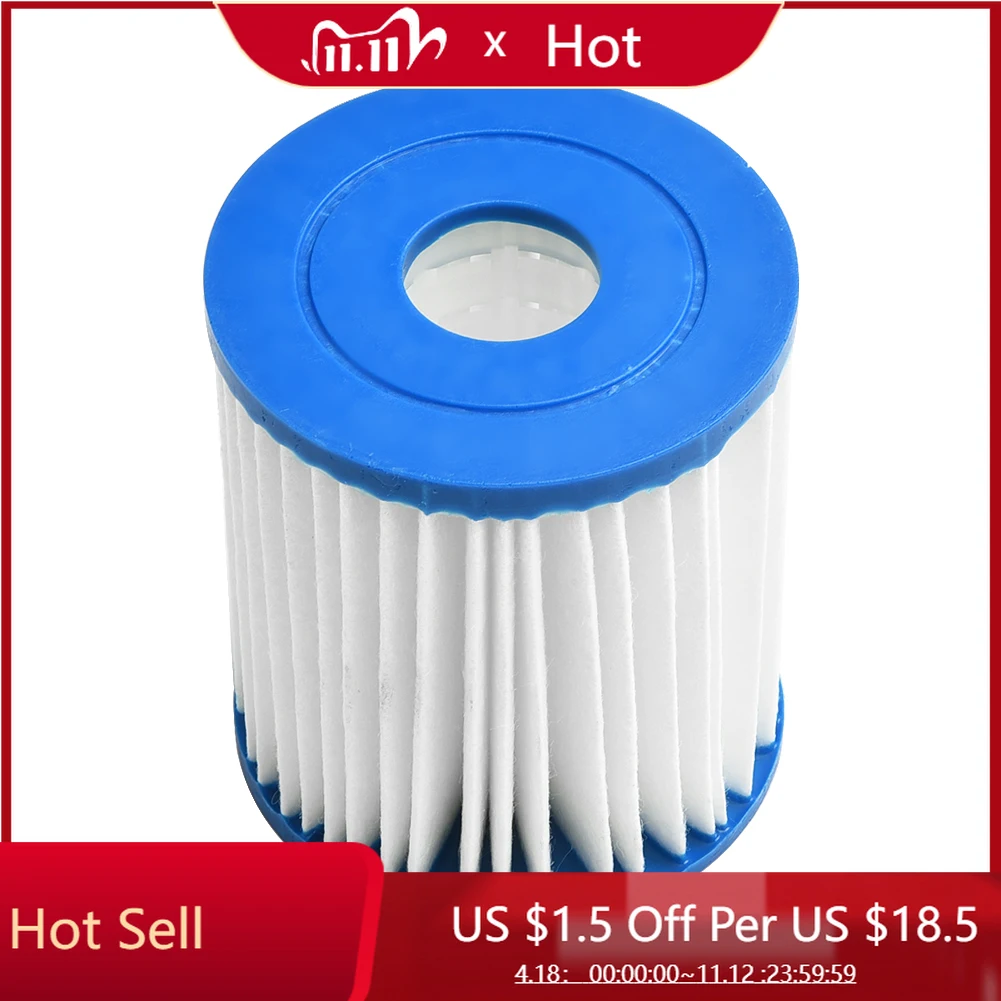 

For Intex Summer Waves Type D Swimming Pool Pump Filter Cartridge 1pc Outdoor Hot Tubs Accessories Cleaning Tools Pool Filters
