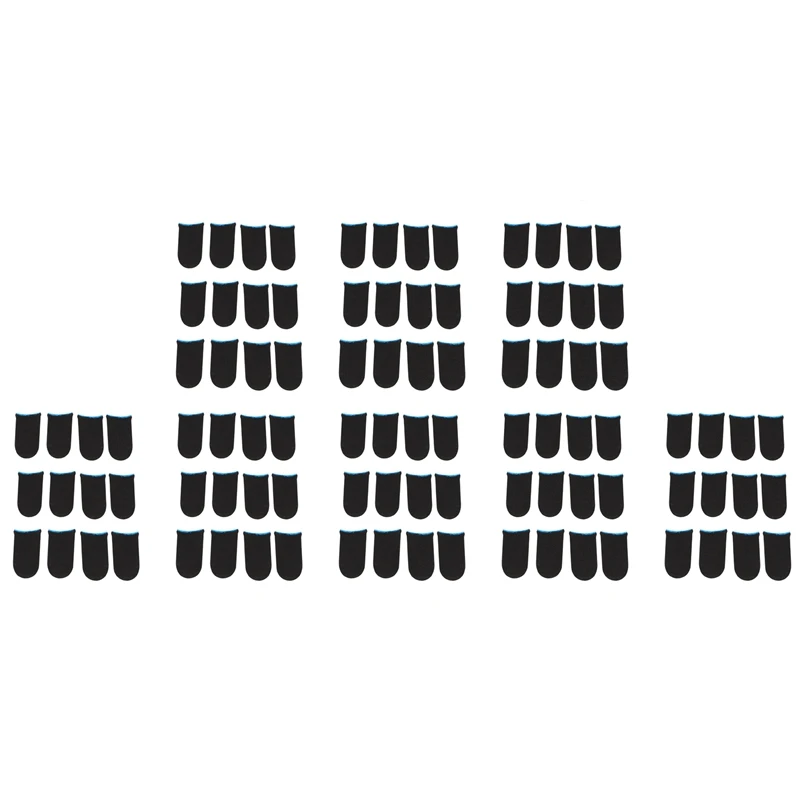 

18-Pin Carbon Fiber Finger Sleeves For PUBG Mobile Games Contact Screen Finger Sleeves(96 Pcs)