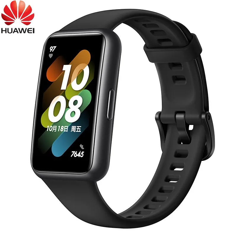 

Смарт-браслет Huawei Band 7 с фитнес-трекером, пульсометром и оксиметром