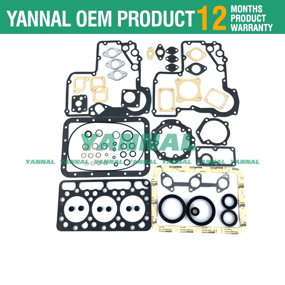 666869 Полный комплект прокладок для капитального ремонта верхний нижний двигателя