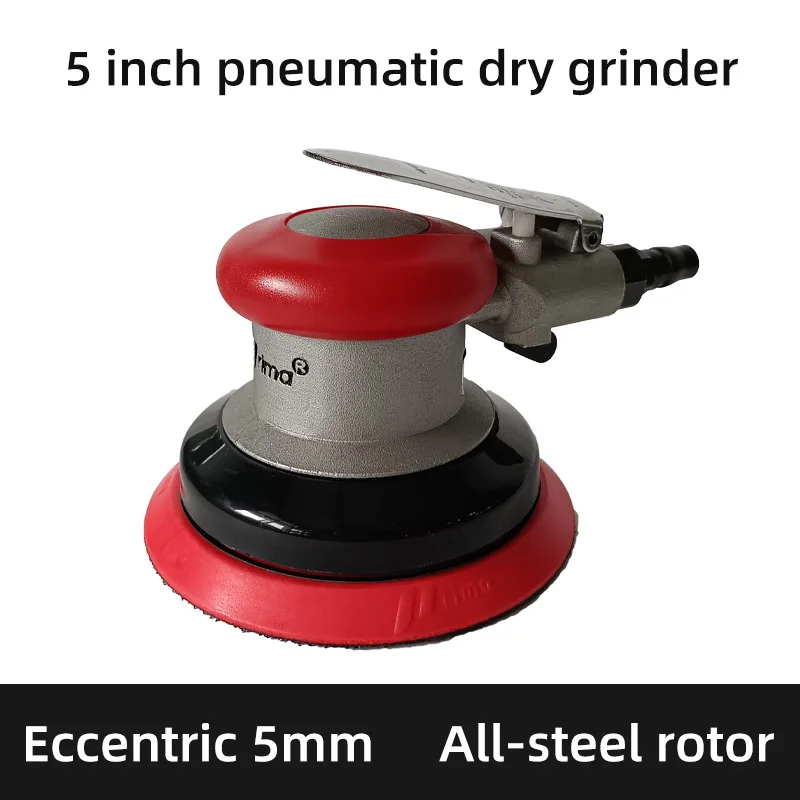Pneumatic Orbital Sander Air Grinder，125mm/150mm Vacuum Eccentric Polishing/Grinding Machine Pneumatic Tools