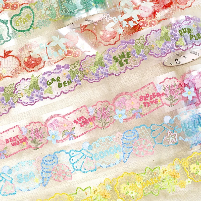 

Декоративные клейкие ленты Lilith's Dream, 1 шт./1 партия, ленты для маски для скрапбукинга, «сделай сам», бумажные японские наклейки 3 м