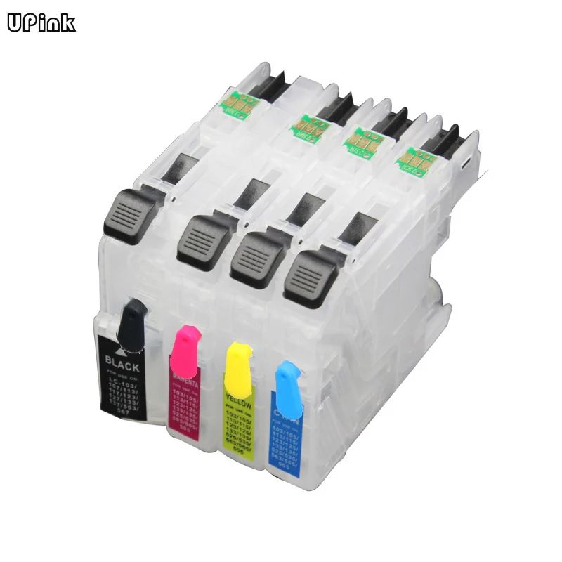 LC123 BK C M Y многоразовый чернильный картридж для принтеров Brother MFC-J6520DW/MFC-J6720DW/MFC-J6920DW