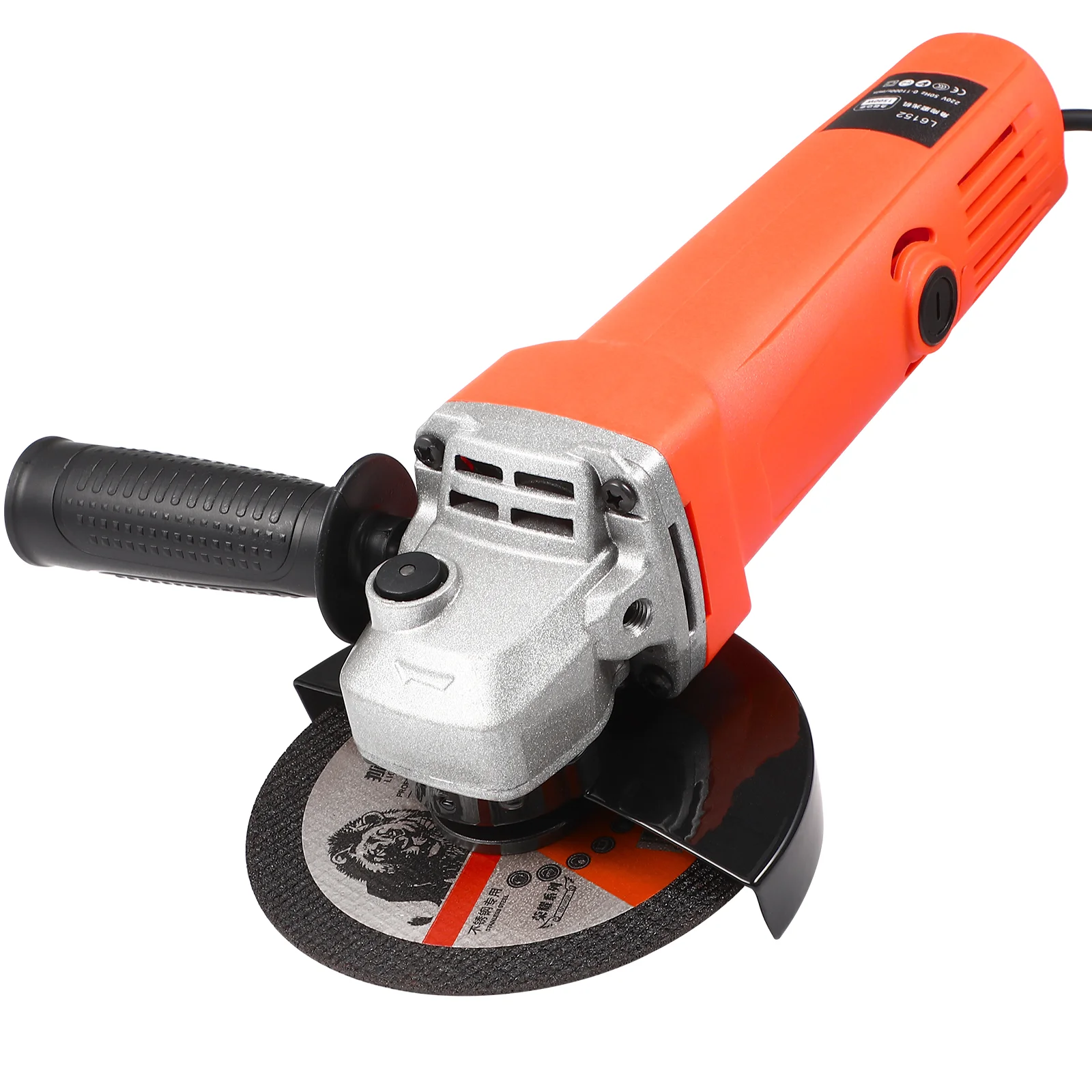 

Handheld Electric Angle Grinder with Grinding Wheels for Grinding Woodwork 55H Motor with EU Plug