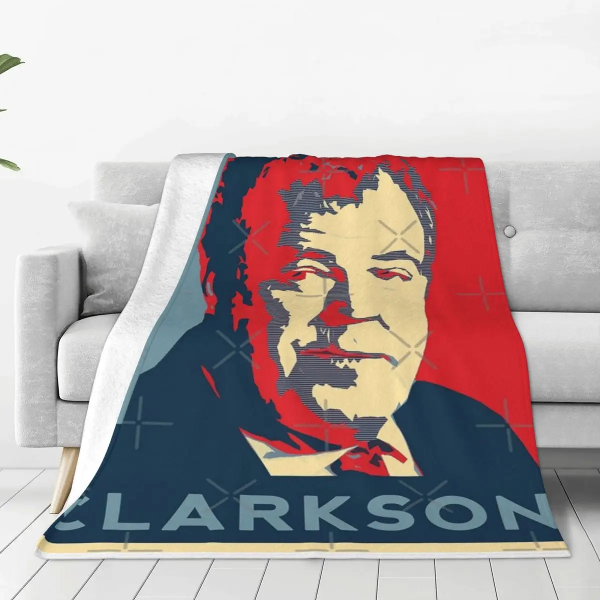 Кроватка с рисунком одеяло