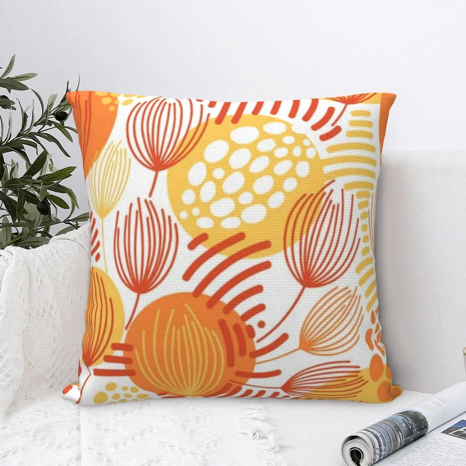 

Lively Orange Series 11 Pillow Case Luxury Pillow Covers Pillow Cases Home Decor Big Size Pillowcases Body Pillow Anime Pillow