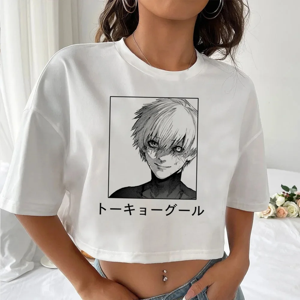 Футболка Tokyo Ghoul Kaneki Ken Suzuya Juuzou для девочек удобная дышащая футболка в стиле каваи