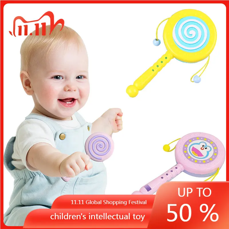 

Baby toy cartoon rattle 0-3 years old kindergarten baby early education rattle rattle children's toy baby rattle toys