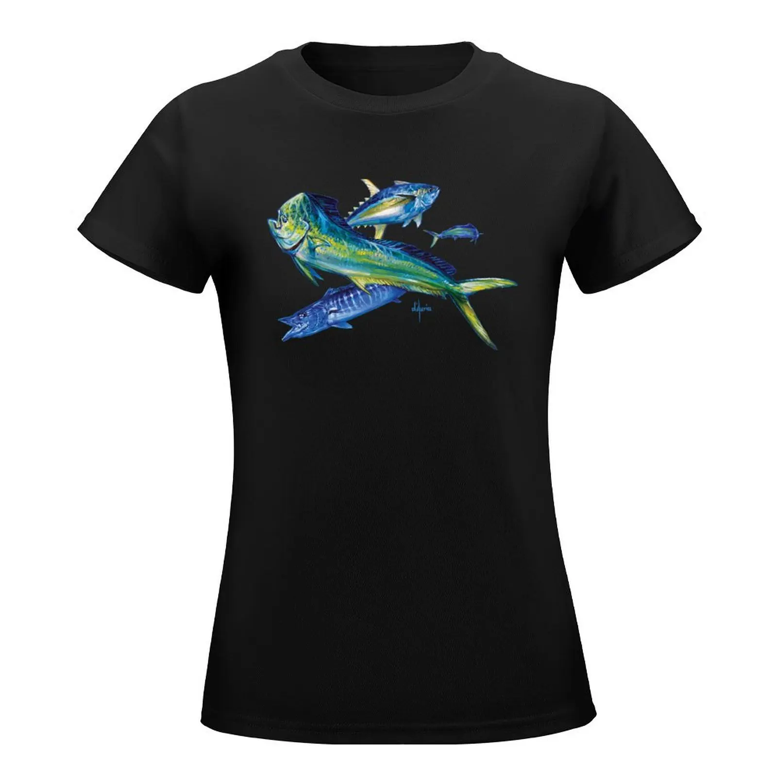 Dorado Tuna Wahoo футболка оверсайз Милая одежда женская