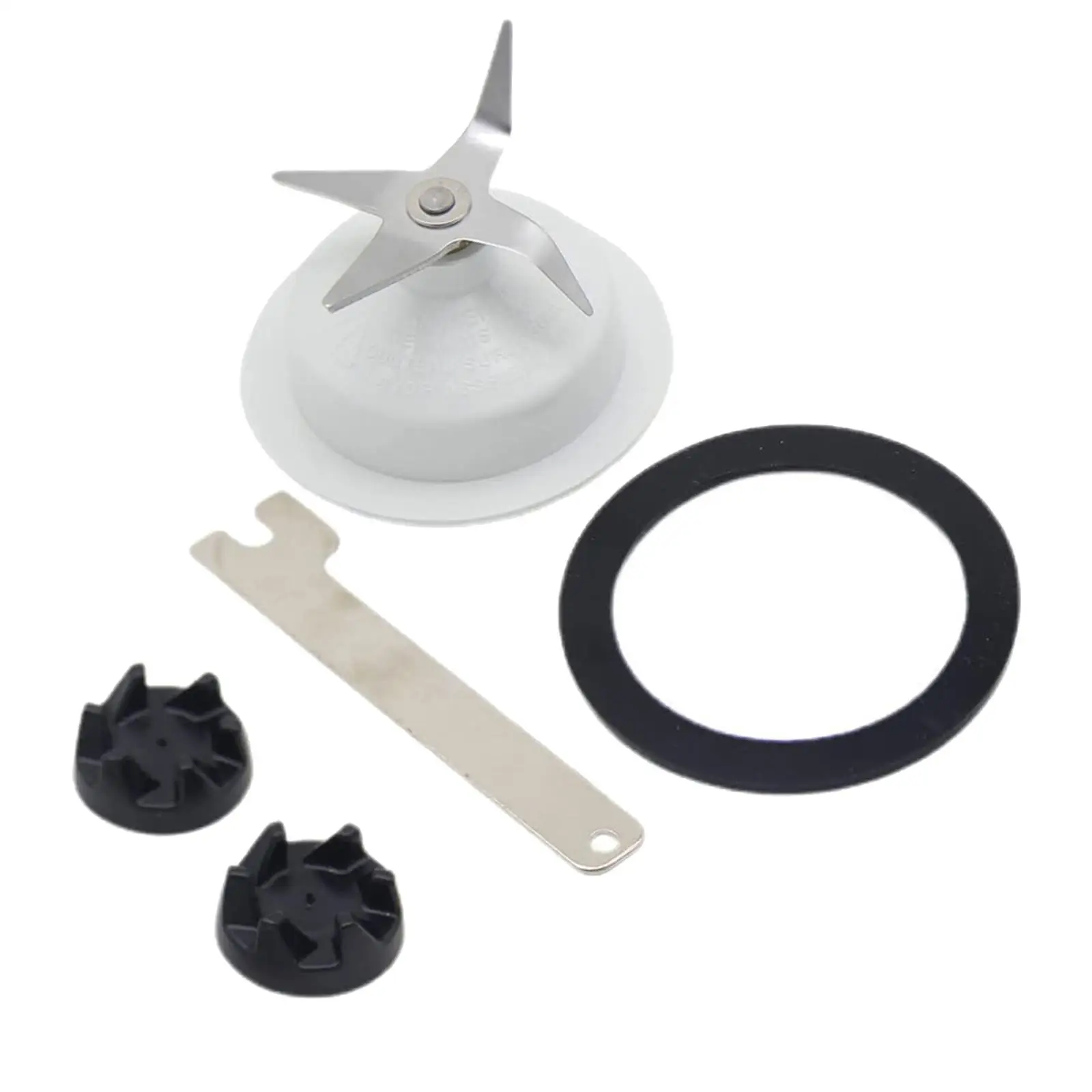 

5 Pieces Ice Crushing Blade with 2 Gaskets and Gears and Wrench for KSB5 & KSB52 9704291 Blender Food Processor Juicer Mixer
