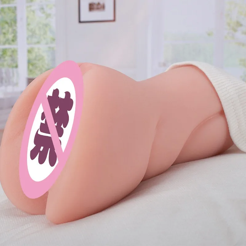 3 в 1 Мужской мастурбатор из ТПЭ Реалистичная Вагина и плотный анус секс-игрушка