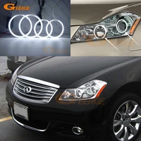 for infiniti m35 m45 2005 2010 xenon headlight excellent ultra bright ccfl angel eyes halo rings kit day light