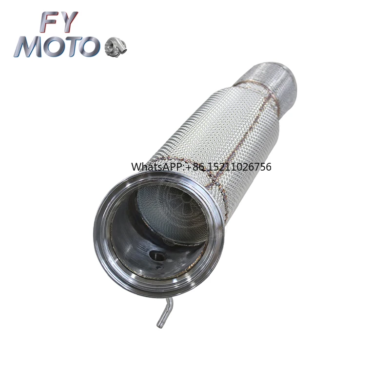 Для BMW G05 X5 G06 X6 20+ 3.0T B58 OPF водосточная труба с теплозащитным экраном