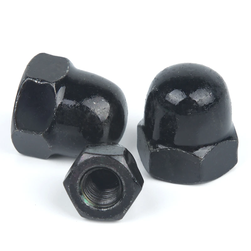 

DIN1587 колпачковые гайки желудь M3 M4 M5 M6 M8 M10 M12 M14 M16 M18 M20 M24 нержавеющая сталь 304 черный белый никель сталь нейлон латунь декоративные колпачок гайки желудь крышка шестигранный купол заглушки гайки