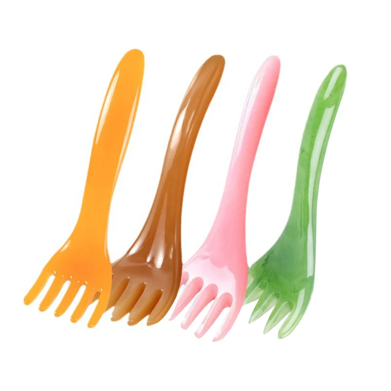 Массажер для головы Gua Sha массажер тела шеи ног с пятью когтями искусственный