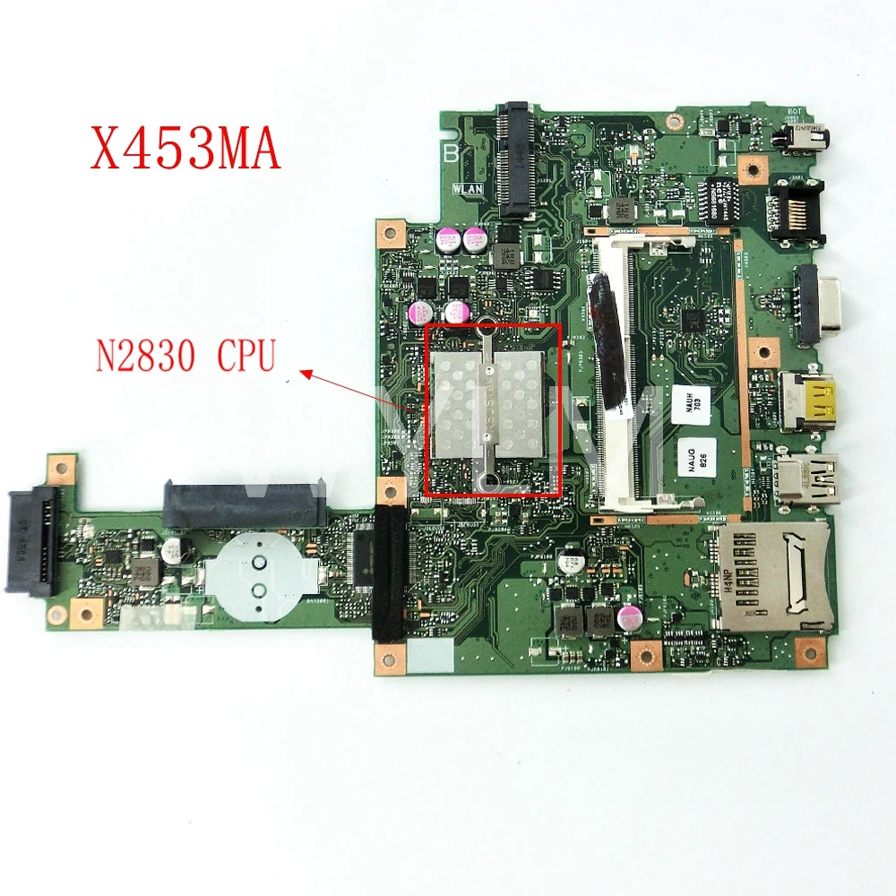 

X453MA With N2830CPU Mainboard REV2.0 For ASUS F403M X403M F453MA X403MA D403M Laptop Motherboard Tested Working