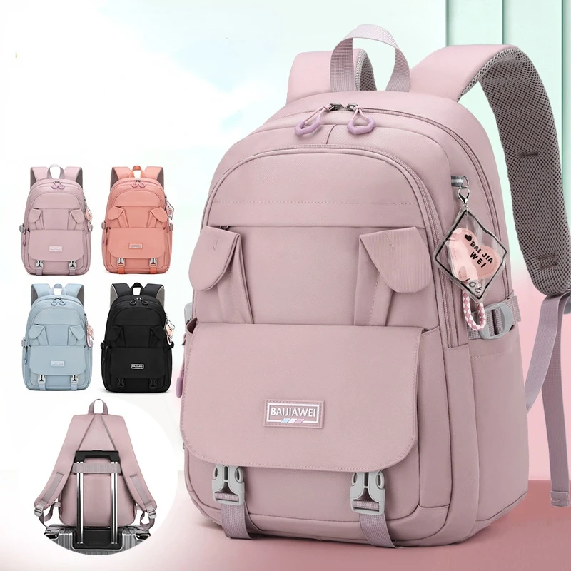 

Children School Bags for teenager Girls Kids book bags Primary Orthopedic travel school backpack kids schoolbag Mochila Infantil