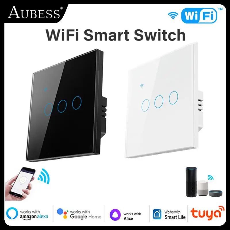 

Умный сенсорный выключатель TUYA Smart Home с поддержкой Wi-Fi
