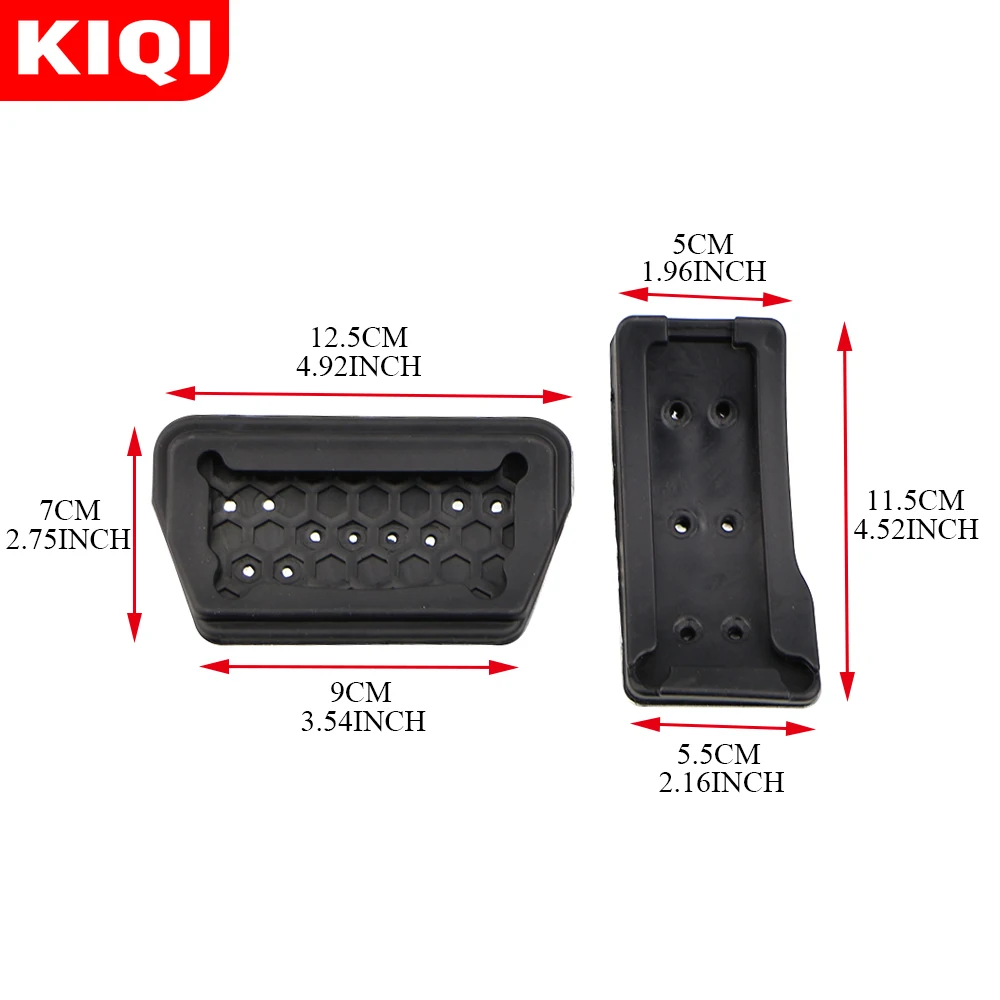 Автомобильные педали тормоза сцепления ножная педаль акселератор накладки на