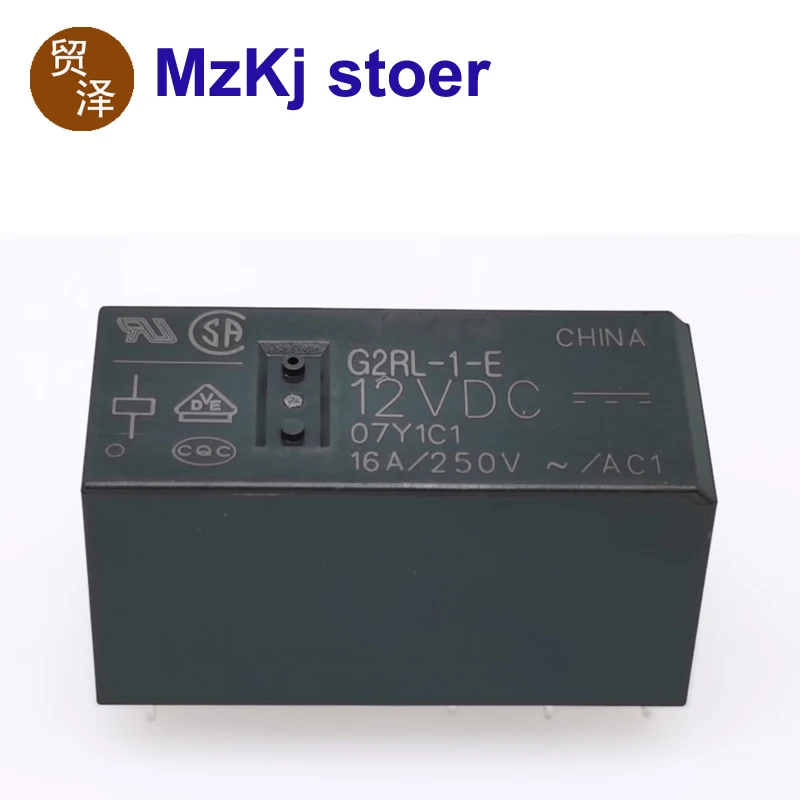 

100PCS G2RL-1-E New Imported Original Relay G2RL-1-E-12VDC 8Pin 16A