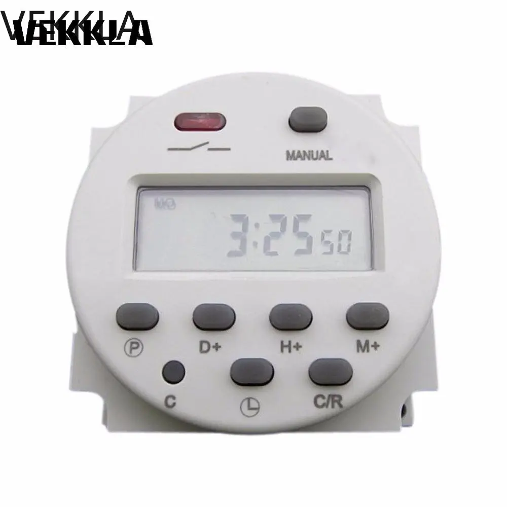 

2018 Новый AC220V-240V 16A цифровой программируемый таймер с ЖК-дисплеем