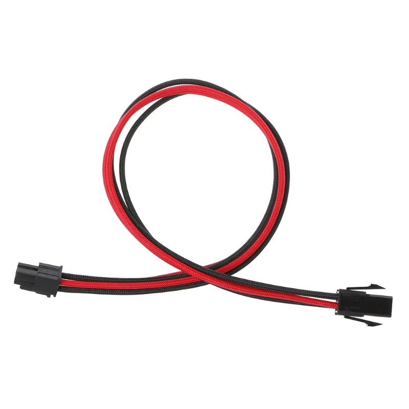 

4Pin CPU штекер-гнездо 18AWG Удлинительный кабель 40 см ATX EPS источник питания ЦП J60A
