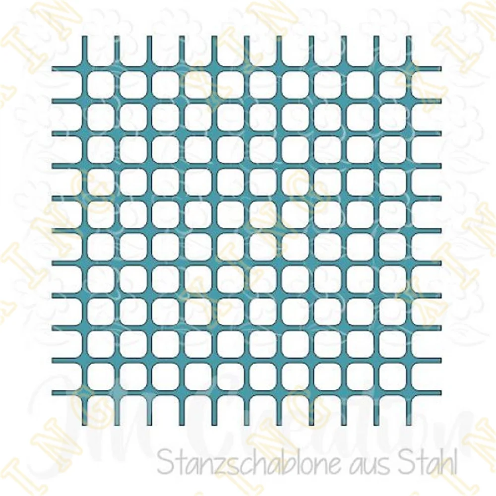 

New Arrival Grid Pattern Metal Cutting Dies for Diy Scrapbooking Crafts Stencils Maker Photo Album Template Handmade Decoration